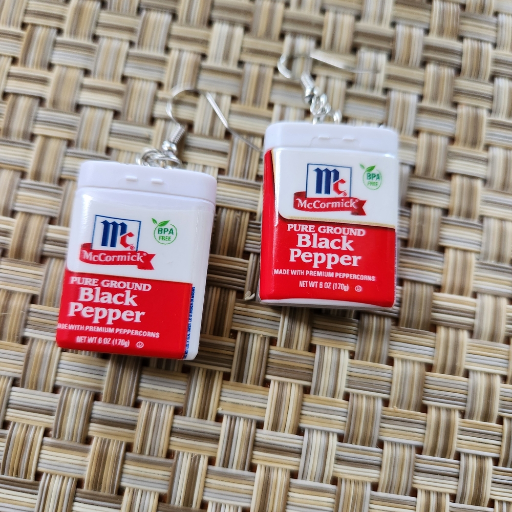 McCormick Black Pepper Earrings